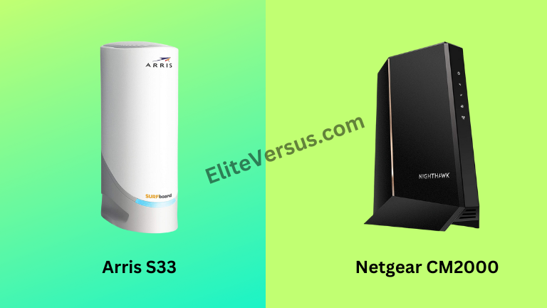 Arris S33 vs Netgear CM2000