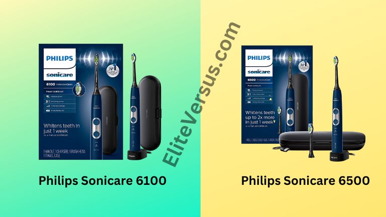 Philips Sonicare 6100 vs 6500