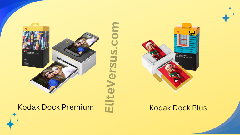 Kodak Dock Premium vs Kodak Dock Plus