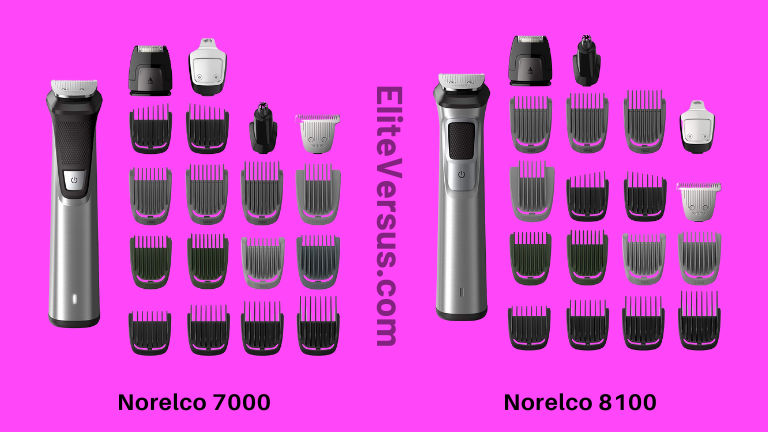 Norelco 7000 vs 8100