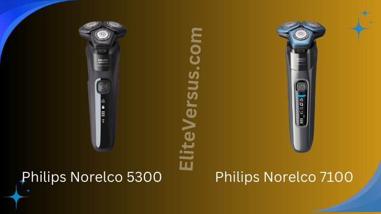 Philips Norelco 5300 vs Philips Norelco 7100 – 60-Minute Runtime