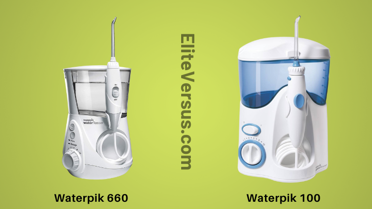 Waterpik 660 vs 100